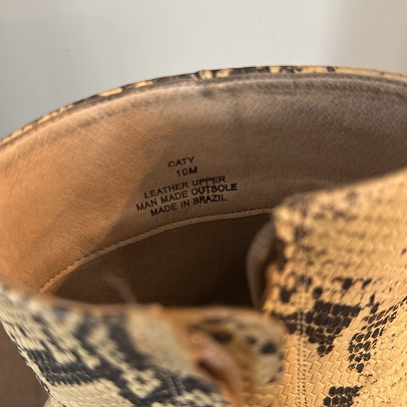 Matisse Snake Skin Boots - Picture 5 of 6